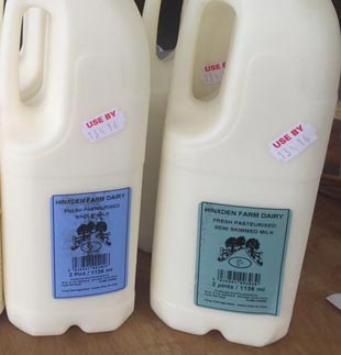 Hinxden Farm Dairy Milk